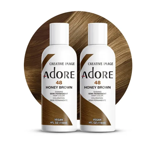 Vista 117 de Adore Tinte semipermanente verde para el cabello, vegano y sin crueldad, 4 onzas líquidas, 163 Green Apple (paquete de 1)