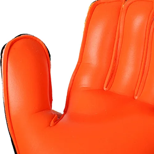 Vista 6 de Guantes de portero de fútbol para adultos y jóvenes, guantes de portero de fútbol de agarre fuerte con protección para los dedos