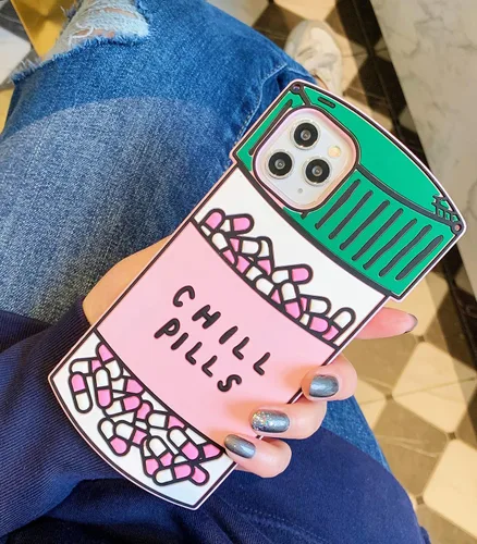 Vista 2 de Fundas compatibles con iPhone 14 Pro Max, funda de silicona 3D (versión 6.7 de 2022), diseño bonito de dibujos animados, suave y delgado, funda