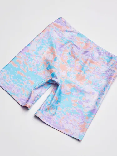 Vista 4 de Under Armour Pantalones cortos de ciclismo con estampado Heatgear para niña