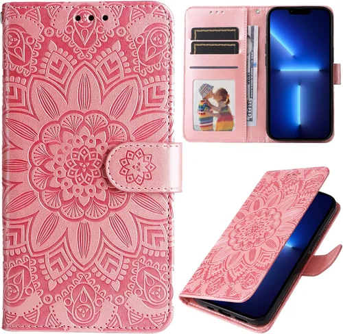 Vista 9 de XYX Wallet Case for Redmi Note 10s, Sunflowers Pattern Folio Stand Credit Card Slots Magnetic Closure Flip Protective Cover for Xiaomi Redmi Note