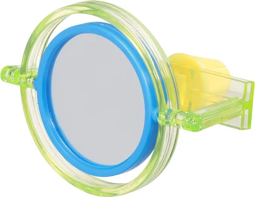 Vista 3 de JW Pet Company Activitoy - Juguete para pájaros pequeños de doble eje, los colores varían