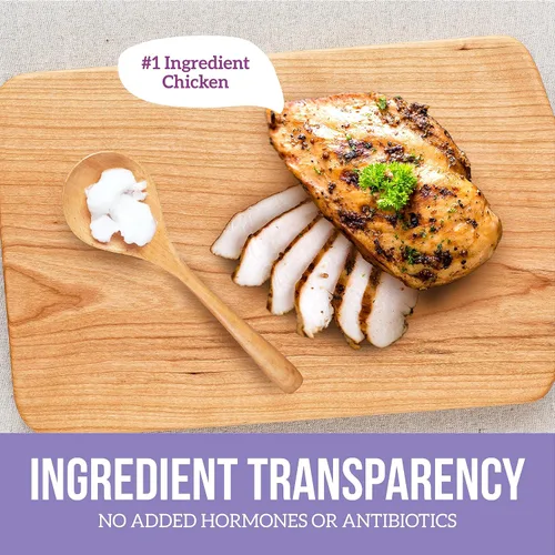 Vista 7 de Health Extension Receta de pollo alimento húmedo para gatos sin granos, 2.8 onzas, fortificado con proteínas esenciales, vitaminas y minerales