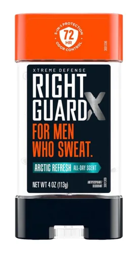 Vista 3 de Right Guard Xtreme Defense Arctic Refresh Gel 4 oz Hombres
