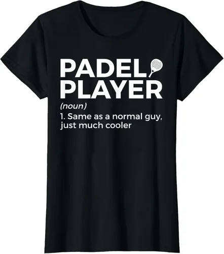 Vista 46 de Camiseta de Padel Player Definition Padel Tenis, Negro
