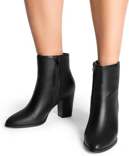 Vista 8 de DREAM PAIRS Botines de tacón grueso para mujer
