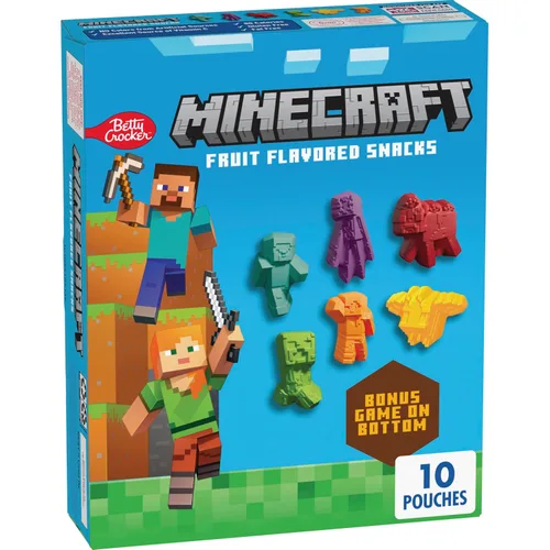 Vista 11 de Minecraft Snacks con sabor a frutas, 17.6 onzas, 22 bolsas
