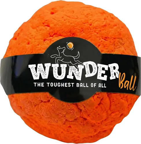 Vista 13 de WACKYwalk'r WUNDERball Juguete de Buscar Duradero para Perros – Pelota de Goma Natural Indestructible, Más Segura que las Pelotas de Tenis, Flota