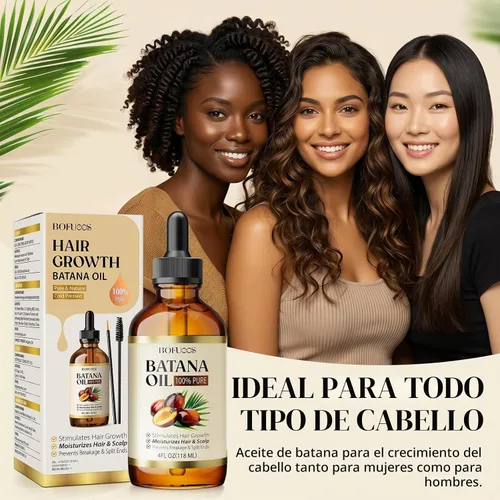 Vista 6 de Batana Oil for Hair Growth – 100% Pure Unrefined Hair & Scalp Oil