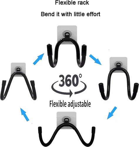 Vista 3 de 1 paquete de soporte de montaje en pared soporte soporte clip – tamaño ajustable – ideal para Echo Dot (1ª generación) Echo Dot (2ª generación)
