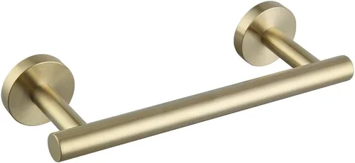 Vista 24 de kimzcn Toallero de mano negro mate de 9 pulgadas SUS 304 de acero inoxidable para montaje en pared de baño