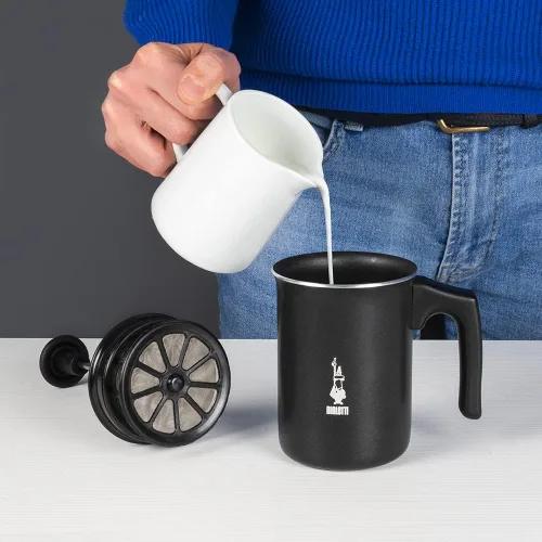 Vista 4 de Bialetti 00AGR395 Tutto Crema Espumador de Leche, Negro