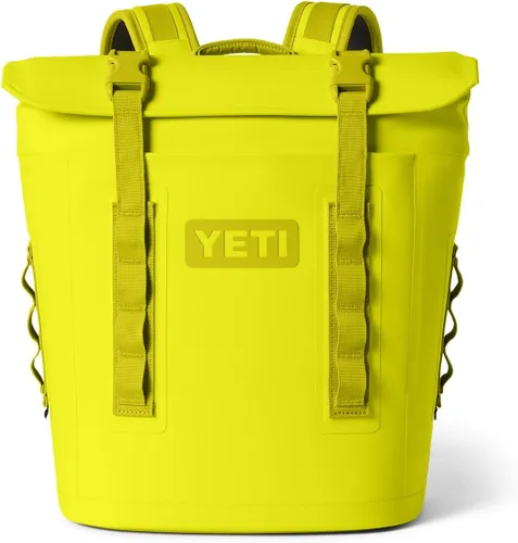 Vista 45 de YETI Hopper M Series Mochila enfriadoras de lados suaves con acceso MagShield Azul marino