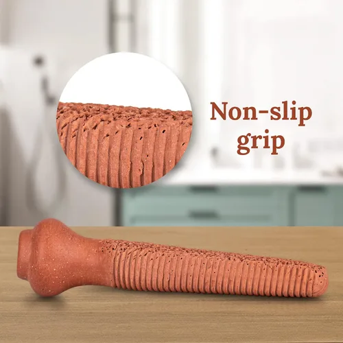 Vista 8 de Raspador para pies terracota doble cara