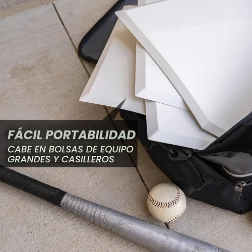 Vista 4 de GoSports Juego de base prémium de 4 piezas de béisbol y sóftbol, resistente para atletas