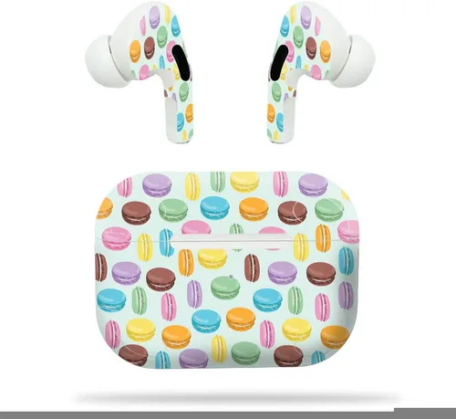 Vista 9 de MightySkins - Funda protectora de vinilo compatible con Apple Airpods Pro, diseño azul bebé, protectora, duradera y única, fácil de aplicar, quitar