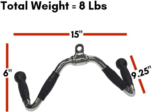 Vista 4 de Body-Solid Pro-Grip Multi Bar Cable Machine Attachment