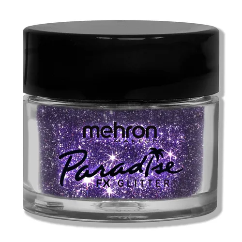 Vista 11 de Mehron Makeup Paradise Glitter FX Cosmético profesional para maquillaje y arte Brillantina suelta vibrante y brillante de 0.25 oz (7 g) (negro)