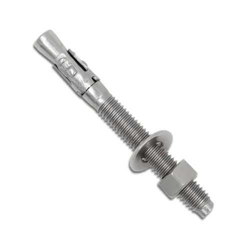 Vista 17 de Anclaje de cuña de 1/2" x 3-3/4 pulgadas, anclajes de hormigón de acero inoxidable, sujetadores de pernos de expansión de trabajo pesado
