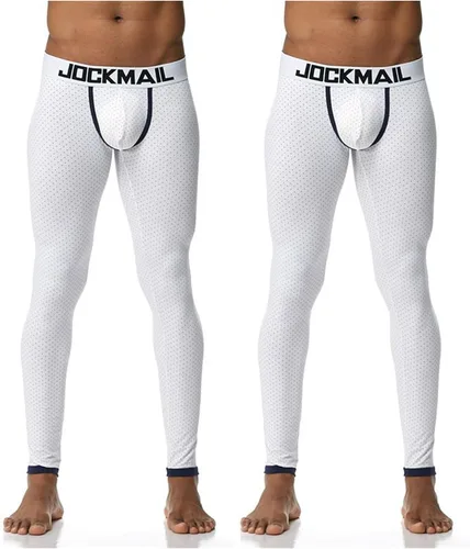 Vista 20 de JOCKMAIL Ropa interior térmica para hombre Pantalones Ropa interior de algodón para hombre Polainas térmicas Capa base Bottoms