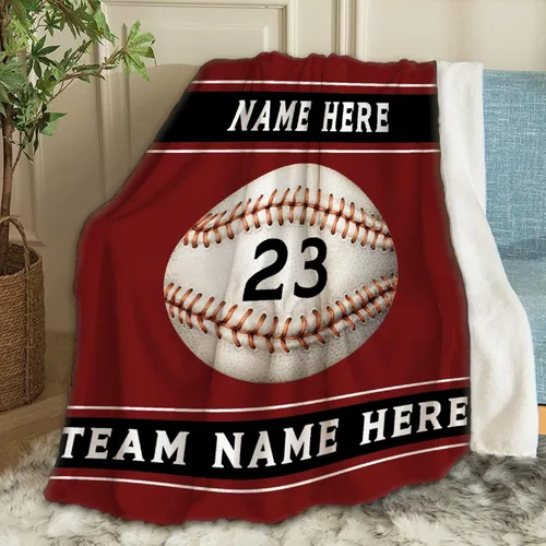 Vista 17 de Manta suave y acogedora con bandera de Estados Unidos de béisbol para niños, niñas, bebés, recién nacidos, manta de recepción de Navidad, 40 x 30