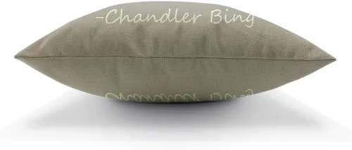 Vista 3 de HGOD DESIGNS Cushion are The Essence of The Chair - Funda de almohada con cita de 18 x 18 pulgadas, fundas cuadradas de algodón y lino