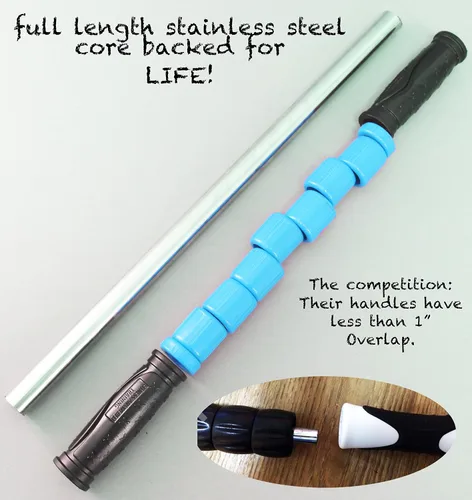 Vista 4 de The Stick Massage Roller Original Palo de masaje muscular para piernas