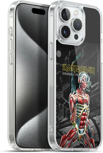 Vista 250 de Head Case Designs Funda de gel suave con licencia oficial de Iron Maiden Brave New World, compatible con Apple iPhone 7 Plus/iPhone 8 Plus Nuevo