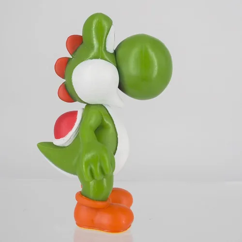 Vista 4 de Sanei Boeki Super Mario Figura Collection Yoshi 1.57 x 1.57 x 1.96 pulgadas FCM-004 Japan Import con bolígrafo táctil original Stylus