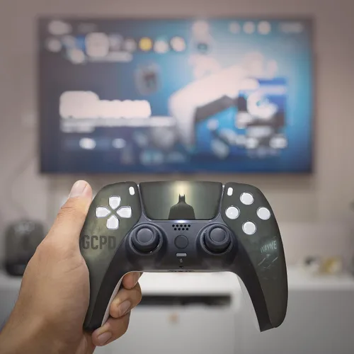 Vista 23 de Battman Custom PS-5 Controller Wireless compatible with Play-Station 5 Console by BCB Controllers Proudly Customized in USA with Permanent