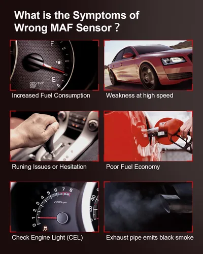 Vista 6 de Sensor de flujo de aire masivo compatible con Jaguar para Vanden Plas 4.0L 1999-2003 para Jaguar para XJ8 4.0L 2000-2003, sensor MAF de repuesto