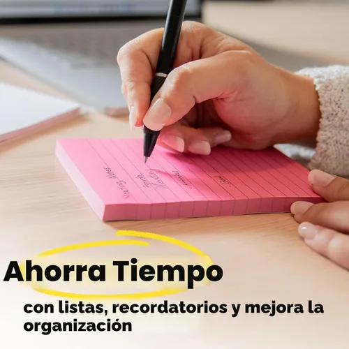 Vista 10 de Post-it - Mini notas adhesivas de 1.5 x 2 pulgadas, 24 paquetes, las favoritas de los Estados Unidos, colección Marsella, en colores pastel
