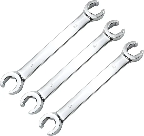 Vista 34 de Utoolmart Llave de tuerca acampanada, 0.236 in x 0.315 in métrica doble extremo abierto, 2 piezas
