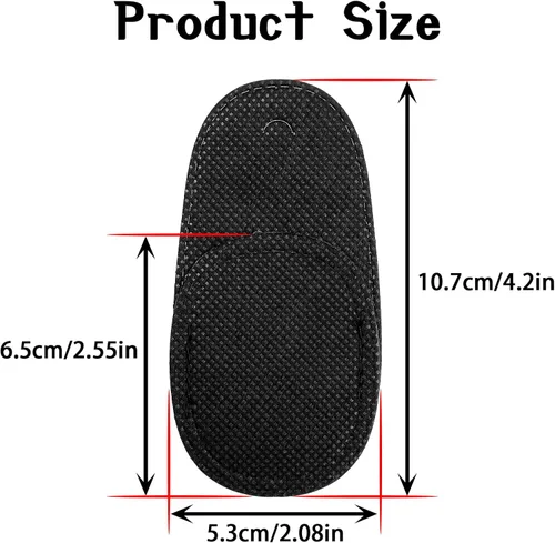 Vista 9 de 6 parches para los ojos, cómodos parches para el ojo izquierdo o derecho, para uso médico profesional, cobertura de un solo ojo, reutilizables