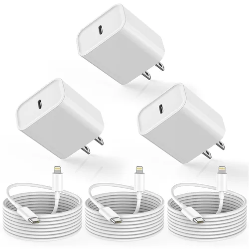 Vista 8 de [Certificado MFi de Apple] Cable USB C de carga rápida para iPhone 17 16 15 Pro, paquete de 2 cables de carga tipo C de 6 pies largos de 6 pies