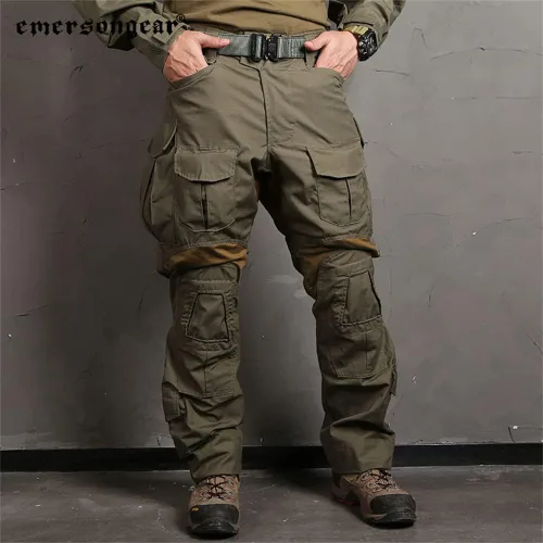 Vista 6 de EMERSONGEAR Pantalones tácticos G3, pantalones cargo Ripstop para hombre, camuflaje militar, entrenamiento, senderismo, caza, camping, pesca