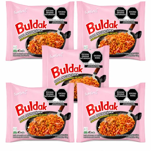 Vista 27 de Samyang - Ramen Buldak salteado, estilo coreano, sabor pollo picante, 4.94 onzas, 2 paquetes (paquete con 5 unidades)