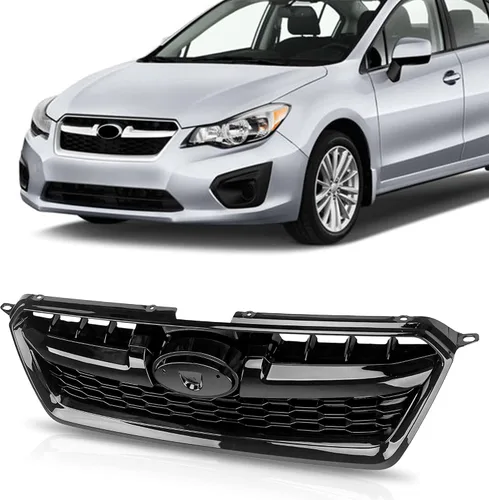 Vista 5 de Parrilla Negra Para 2012 2013 2014 Subaru Impreza SU1200158 91122FJ000