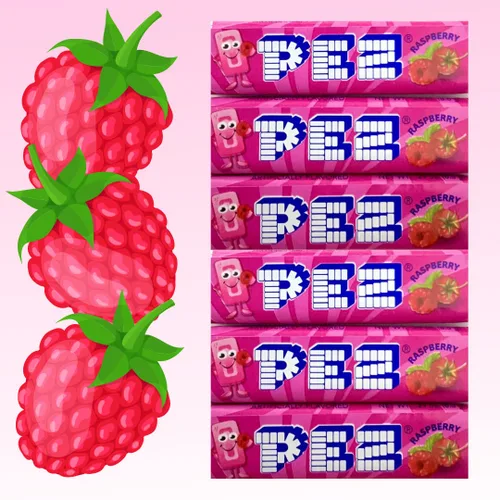 Vista 10 de Rollos de repuesto de caramelo Pez, (25 unidades) ¡Elige tu sabor favorito! (limón)