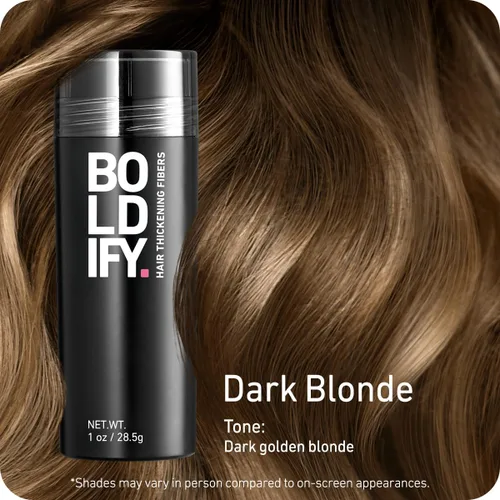 Vista 2 de BOLDIFY Fibras capilares (1.01 oz) – Rellena el cabello fino y fino para un aspecto más completo y grueso al instante – 14 tonos para mujeres