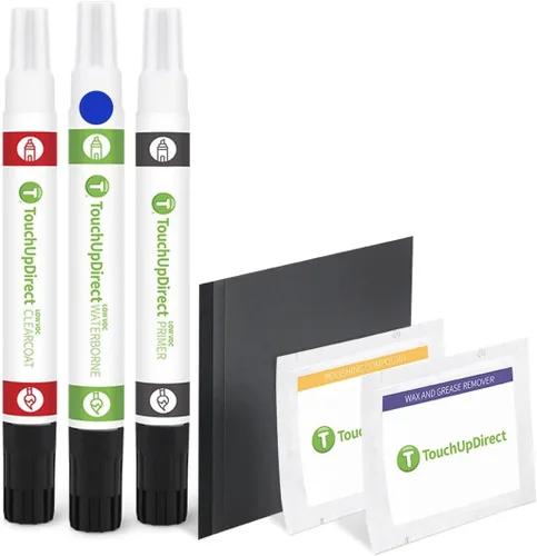 Vista 238 de TouchUpDirect 300 Alpine White III - Aerosol de pintura de retoque compatible con BMW Exact Match - Kit esencial