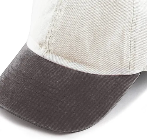 Vista 5 de The Hat Depot 100% Cotton Pigment Dyed Low Profile Dad Hat Six Panel Cap