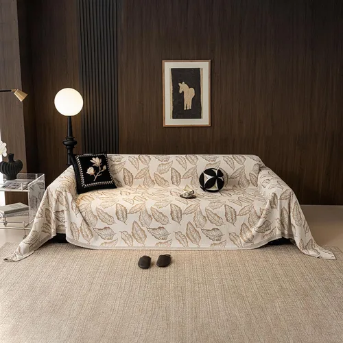 Vista 35 de ROOMLIFE Manta de sofá estilo azteca boho para sillones de 2/3 cojines, fundas de sofá lavables y antideslizantes aptas para mascotas, protector