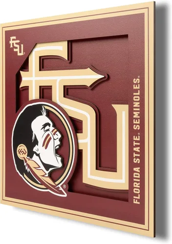 Vista 47 de YouTheFan NCAA Texas A&M Aggies - Arte de pared de la serie de logotipos 3D - 12x12 pulgadas