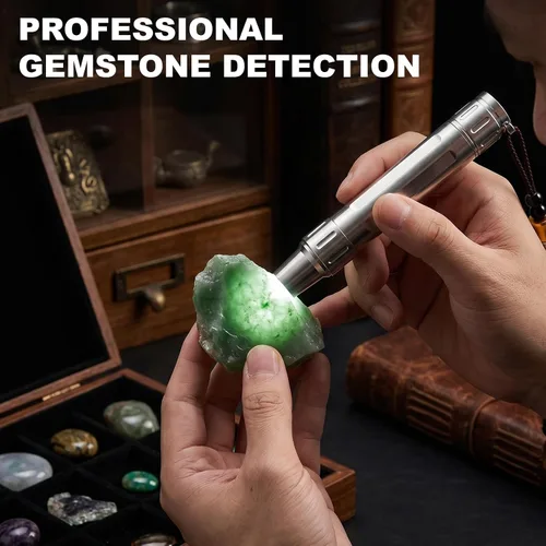 Vista 6 de Expert Jade - Linterna de evaluación de jade, lámpara LED con detector de luz de evaluación de jade, linterna portátil de identificación de joyas