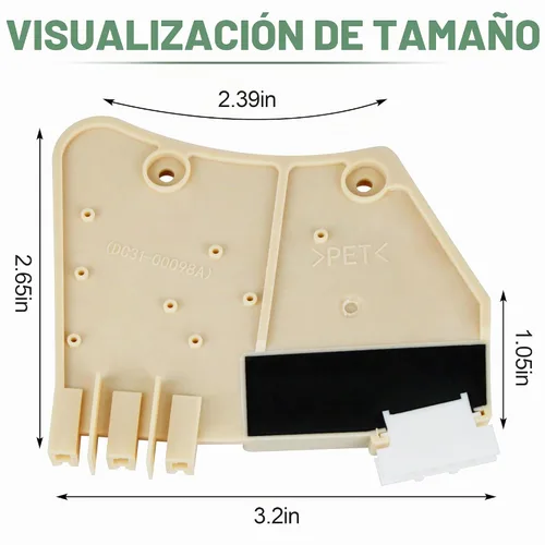 Vista 2 de DC31-00098A Sensor de posición del rotor del motor de la lavadora para Samsung Kenmore - Fix 3E/3C Error, reemplazo