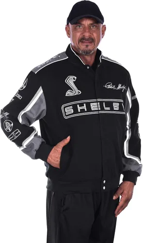 Vista 2 de JH DESIGN GROUP Shelby Logo Embroidered Sarga Jacket - Chaqueta de invierno de algodón para hombre