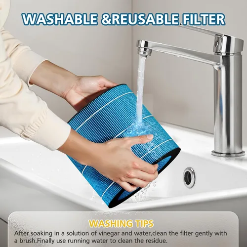 Vista 5 de MIRO PRO - Humidificador lavable con filtro absorbente para Afloia MIRO PRO Azul