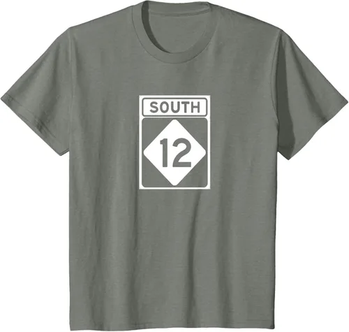 Vista 102 de Highway 12 South NC Outer Banks North Carolina Hwy - Camiseta, Negro, S