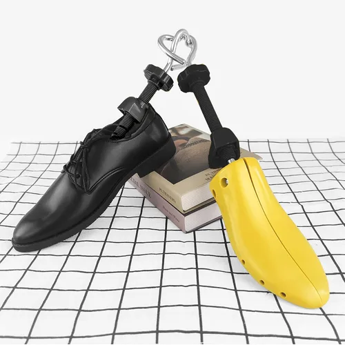 Vista 5 de Ensanchador de zapatos para hombre, ampliador de pies anchos, longitud ajustable, soporte para árbol de zapatos